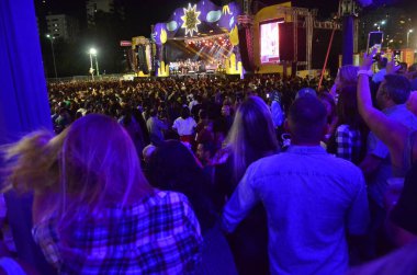 Natal (RN), Brezilya 06 / 20 / 2023 - Natal Alvaro Dias Belediye Başkanı 'nın da katılımıyla Sao Joao' nun Natal RN 'de açılışı bu Salı günü başladı ve 25 Mart Pazar gününe kadar devam edecek.. 