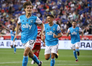 Bender, MLS Normal Sezonu 'nda ikinci golünü attı: New York Red Bulls, Charlotte FC' ye karşı. 21 Haziran 2023, Harison, New Jersey, ABD: Bender (Charlotte FC), Major League için geçerli olan New York Red Bulls maçında ikinci golünü attı.