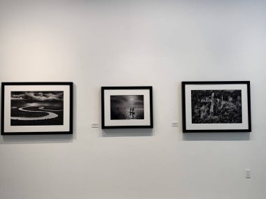 Sebastiao Salgado Amazonia Fotoğraf Sergisi New York 'ta. 22 Haziran, New York, ABD: Brezilyalı ünlü fotoğrafçı Sebastiao Salgados 15 Haziran - 15 Temmuz tarihleri arasında Manhattan-New York 'taki Sundaram Tagore Galerisinde sergileniyor 