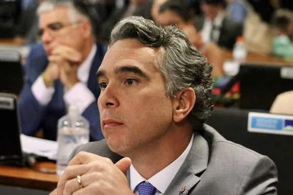 Brasilia 2023 Federal Biträdande Rafael Brito Mdb Vid Den Gemensamma — Stockfoto