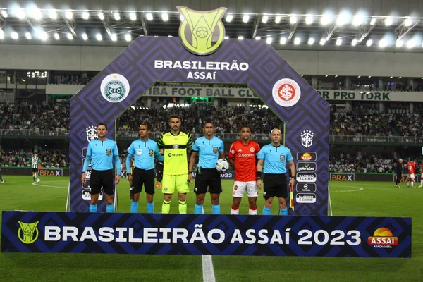 Curitiba 2023 Spiel Zwischen Coritiba Gegen Internacional Gültig Für Die — Stockfoto