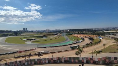 Sao Paulo (SP), Brezilya 06 / 22 / 2023 - Interlagos Suhai Festivali ülkenin en büyük motosiklet etkinliği ve 22-25 Haziran tarihleri arasında 80 'den fazla şirketle Interlagos Hipodromu' nda düzenlenecek. 