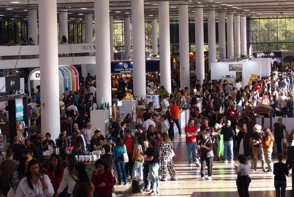 Sao Paulo Brazylia 2023 Piątek Rozpoczął Się Największy Festiwal Kawy — Zdjęcie stockowe