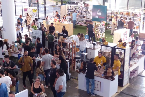 Sao Paulo Brésil 2023 Grand Festival Café Pays Festival Café — Photo