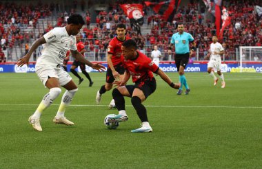Curitiba (PR), 06 / 24 / 2023 - Bu cumartesi öğleden sonra Arena da Baixada 'da düzenlenen 2023 Brezilya Şampiyonası' nın 12. turu için geçerli olan Athletico PR ile Corinthians arasındaki maç 
