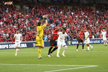Curitiba (PR), 06 / 24 / 2023 - Bu cumartesi öğleden sonra Arena da Baixada 'da düzenlenen 2023 Brezilya Şampiyonası' nın 12. turu için geçerli olan Athletico PR ile Corinthians arasındaki maç 