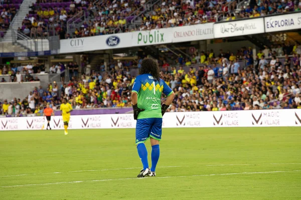 Orlando Usa Second Edition Festive Game Promoted Former Players Ronaldinho — Stock Photo, Image