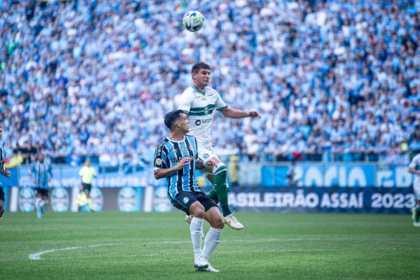 Porto Alegre Brezilya 2023 Gremio Coritiba Arasındaki Maç Brasileirao Nun — Stok fotoğraf