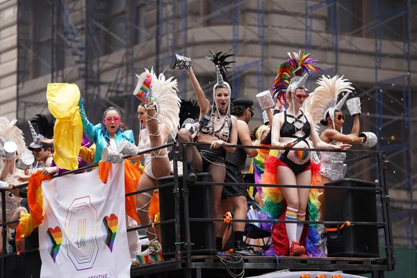 프라이드 New York City Pride March 2023 June 2023 New — 스톡 사진