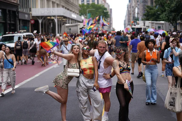 New York City Pride 2023 Március 2023 Június New York — Stock Fotó