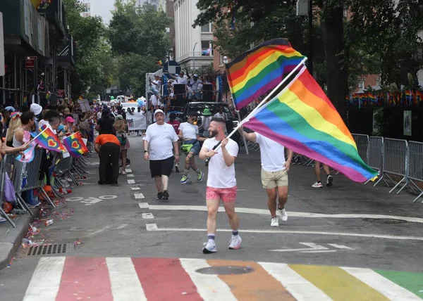 Newyorská Hrdost Březen2023 Června New York Usa 53Rd Nyc Pride — Stock fotografie