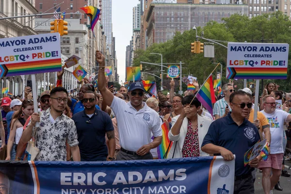 2023 New York City Pride March Junho 2023 Nova York — Fotografia de Stock