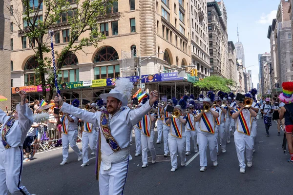 2023 Marcha Del Orgullo Nueva York Junio 2023 Nueva York —  Fotos de Stock