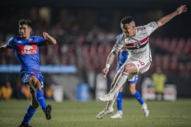 SAO PAULO (SP), 06 / 27 / 2023 - Luciano Sao Paulo ve Tigre arasında oynanan karşılaşmada, Cicero Pompeu de Toledo Stadyumu 'nda düzenlenen Copa Sudamericana' nın altıncı turu için geçerliydi.