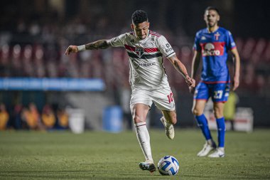 SAO PAULO (SP), 06 / 27 / 2023 - Luciano Sao Paulo ve Tigre arasında oynanan karşılaşmada, Cicero Pompeu de Toledo Stadyumu 'nda düzenlenen Copa Sudamericana' nın altıncı turu için geçerliydi.