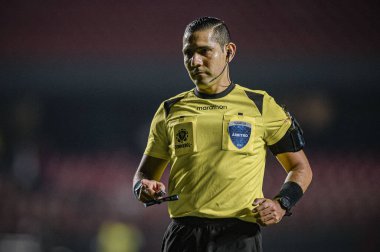 SAO PAULO (SP), 06 / 27 / 2023 - Guillermo Guerrero Sao Paulo ve Tigre arasındaki maç sırasında, 2023 Copa Sudamericana 'nın grup aşamasının altıncı turu için geçerliydi. Cicero Pompeu de Toledo Stadyumu 'nda yapıldı.