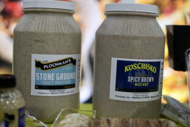 New York 'taki 67. Yaz Süslü Yemek Şovu. 26 Haziran 2023, New York, ABD: 67. Süslü yemek fuarı 25-27 Haziran tarihleri arasında Javits Kongre Merkezi 'nde gerçekleşti. ABD 'deki en büyük B2B spesiyal gıda etkinliğidir.