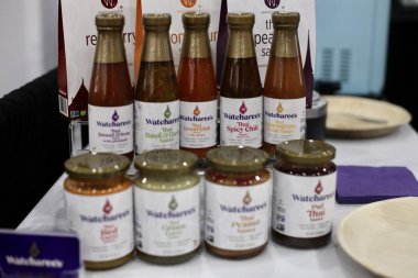 New York 'taki 67. Yaz Süslü Yemek Şovu. 26 Haziran 2023, New York, ABD: 67. Süslü yemek fuarı 25-27 Haziran tarihleri arasında Javits Kongre Merkezi 'nde gerçekleşti. ABD 'deki en büyük B2B spesiyal gıda etkinliğidir.