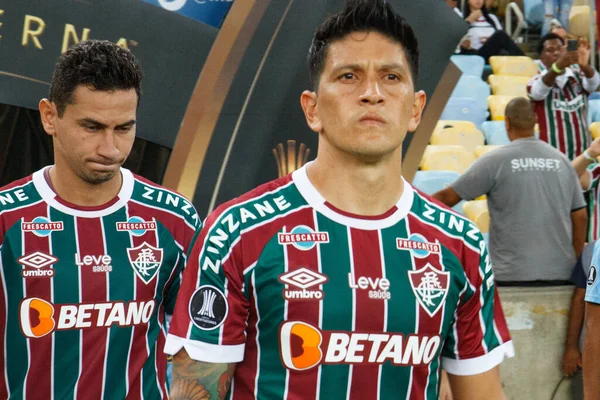 里约热内卢 2023 Libertadores Fluminense Sporting Cristal Cano Ganso Fluminense Match — 图库照片