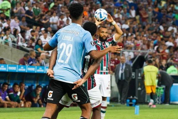 Ρίο Ντε Τζανέιρο 2023 Libertadores Fluminense Sporting Cristal Jhon Arias — Φωτογραφία Αρχείου