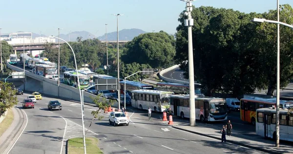 Rio Janeiro Brasilien 2023 Auf Der Avenida Presidente Vargas Und — Stockfoto