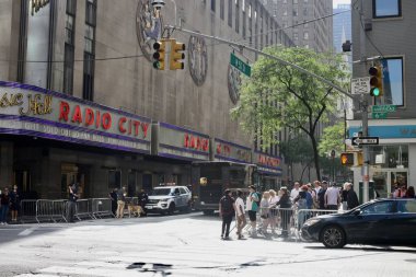 Joe Bidens Rockefeller Merkezi 'ni ziyaret ediyor. 29 Haziran 2023, New York, ABD: ABD Başkanı Joe Biden, New York 'taki Rockefeller Merkezi' ni bir bağış etkinliği için ziyaret ediyor. 