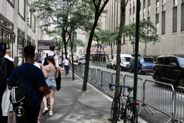 Joe Bidens Rockefeller Merkezi 'ni ziyaret ediyor. 29 Haziran 2023, New York, ABD: ABD Başkanı Joe Biden, New York 'taki Rockefeller Merkezi' ni bir bağış etkinliği için ziyaret ediyor. 