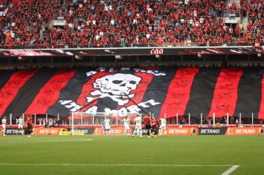 CURITIBA (PR), Brazil - 02 / 07 / 2023 - FOOTBALL / BRAZILIAN CHAMPIONSHIONSHIP 2023 / ATHLETICO PR / PALMEIRAS - Athletico Pr ve Palmeiras arasındaki maç, Liga Arena, 2 Temmuz 2023