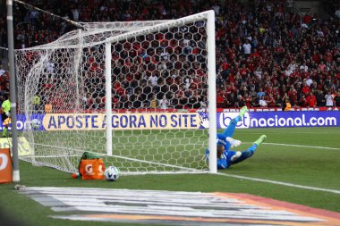 CURITIBA (PR), Brazil - 02 / 07 / 2023 - FOOTBALL / BRAZILIAN CHAMPIONSHIONSHIP 2023 / ATHLETICO PR / PALMEIRAS - Athletico Pr ve Palmeiras arasındaki maç, Liga Arena, 2 Temmuz 2023
