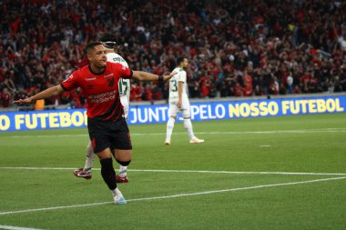 CURITIBA (PR), Brazil - 02 / 07 / 2023 - FOOTBALL / BRAZILIAN CHAMPIONSHIONSHIP 2023 / ATHLETICO PR / PALMEIRAS - Athletico Pr ve Palmeiras arasındaki maç, Liga Arena, 2 Temmuz 2023