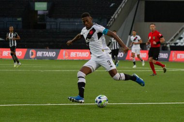 Rio de Janeiro (RJ), Brezilya - 02 / 07 / 2023 - BRAZILEIRO / BOTAFOGO / VASCO / RJ - Botafogo ve Vasco arasındaki maç, 2023 Brezilya Şampiyonası 'nın 13. turu için geçerli, Rio de Janeiro' nun kuzey bölgesindeki Nilton Santos Stadyumu 'nda (Engenhao) düzenlendi.