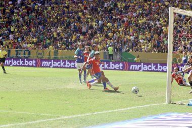 Brasilia (DF), Brezilya - 07 / 02 / 2023 - SPORT / FOOTBALL / SELECAO / KADEN - Brezilya bayan futbol takımı Brezilya x Şili arasındaki dostluk maçı; bu Pazar sabahı, 2 Temmuz 2023 tarihinde Brezilya 'daki Mane Garrincha Stadyumu' nda. 