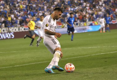 (SPO) Concacaf Gold Cup: El Salvador ile Kosta Rika arasındaki futbol maçı. 30 Haziran 2023, Harrison, New Jersey, ABD: El Salvador ve Kosta Rika arasındaki futbol maçı, Concacaf Gold Cup 'ın ikinci turu için Harrison' daki Red Bull Arena 'da geçerli.