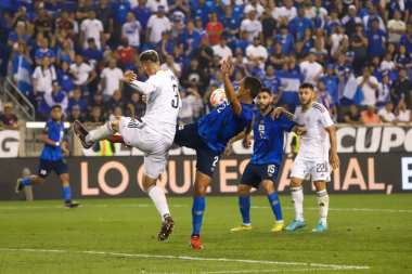 (SPO) Concacaf Gold Cup: El Salvador ile Kosta Rika arasındaki futbol maçı. 30 Haziran 2023, Harrison, New Jersey, ABD: El Salvador ve Kosta Rika arasındaki futbol maçı, Concacaf Gold Cup 'ın ikinci turu için Harrison' daki Red Bull Arena 'da geçerli.