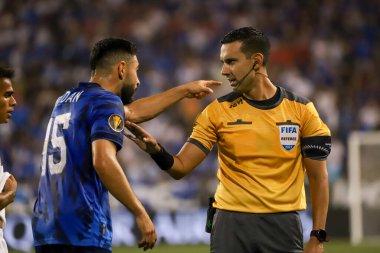(SPO) Concacaf Gold Cup: El Salvador ile Kosta Rika arasındaki futbol maçı. 30 Haziran 2023, Harrison, New Jersey, ABD: El Salvador ve Kosta Rika arasındaki futbol maçı, Concacaf Gold Cup 'ın ikinci turu için Harrison' daki Red Bull Arena 'da geçerli.