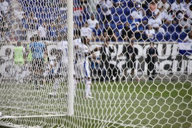 (Concacaf Gold Cup: Martinique ve Panama arasında futbol maçı. 30 Haziran 2023, Harison, New Jersey, ABD: Jose Farjado, Martinique 'e karşı attığı ilk golü Concacaf Gold Cup' ın ikinci turu için geçerli olan futbol maçında kutluyor