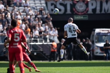 Sao Paulo, Brezilya - 02 / 07 / 2023 - BRAZILEIRO / CORINTHIANS X RED BULL BRAGANTINO, Corinthians ve Red Bull Bragantino arasındaki maç, 2023 Brezilya Şampiyonası 'nın 13. turu için geçerli, Neo Quimica Arena