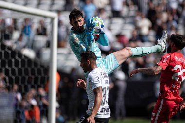 Sao Paulo, Brezilya - 02 / 07 / 2023 - BRAZILEIRO / CORINTHIANS X RED BULL BRAGANTINO, Corinthians ve Red Bull Bragantino arasındaki maç, 2023 Brezilya Şampiyonası 'nın 13. turu için geçerli, Neo Quimica Arena