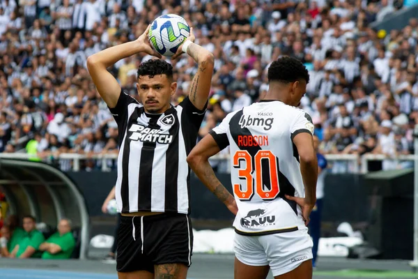 Ρίο Ντε Τζανέιρο Βραζιλία 2023 Brazileiro Botafogo Vasco Αγώνας Μεταξύ — Φωτογραφία Αρχείου