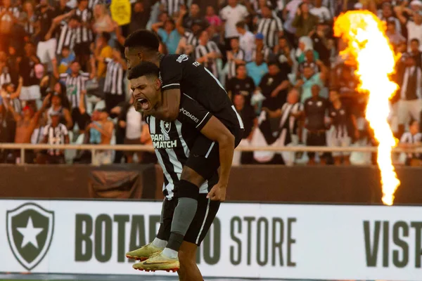 Rio Janeiro Brezilya 2023 Brazileiro Botafogo Vasco Botafogo Vasco Arasındaki — Stok fotoğraf