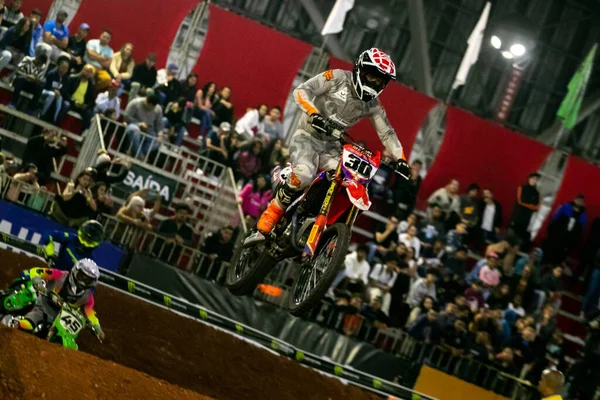 Sao Paulo Brazil 2023 Arena Cross Motocross Esporte View Super — Stock Photo, Image