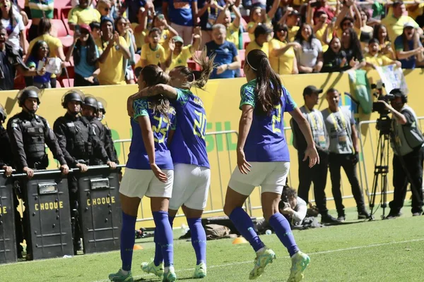 Brasilia Brésil 2023 Sports Football Selecao Femmes Luana Brasil Marque — Photo