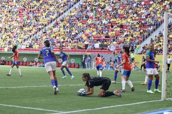 Brasilia Brésil 2023 Sport Football Selecao Femmes Match Amical Entre — Photo