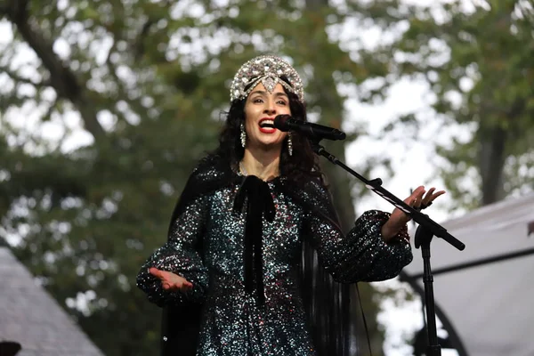 Neu Marisa Monte Tritt Live Auf Der Central Park Summer — Stockfoto