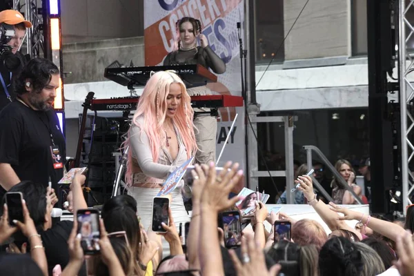 New Karol Performs Live Today Show June 2023 New York — Stock Photo, Image