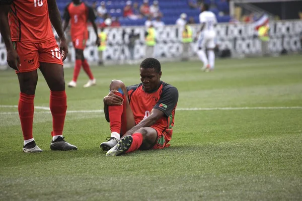 (SPO) Concacaf Gold Cup: Martinique ve Kanada arasında futbol maçı. 30 Haziran 2023, Harison, New Jersey, ABD: Martinique ve Panama arasındaki futbol maçı, Cuma günü Harrison 'daki Red Bull Arena' da oynanan Concacaf Gold Cup 'ın ikinci turu için geçerlidir. 