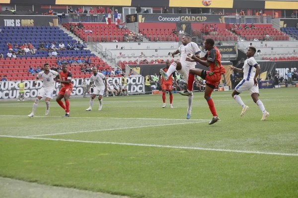 Spo Copa Ouro Concacaf Partida Futebol Entre Martinica Panamá Junho — Fotografia de Stock