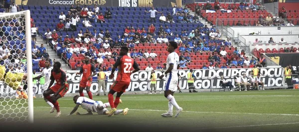 Spo Coupe Concacaf Match Football Entre Martinique Panama Juin 2023 — Photo