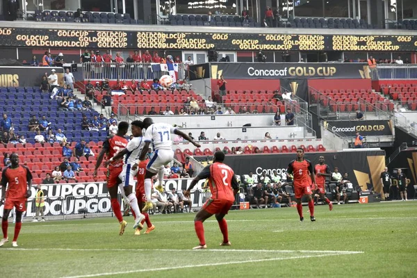 Spo Concacaf Gold Cup Mecz Piłki Nożnej Pomiędzy Martyniką Panamą — Zdjęcie stockowe