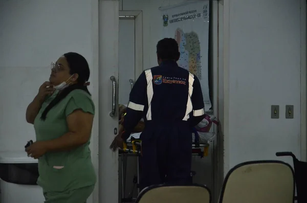 Natal Brezilya 2023 Sağlık Nurses Samu Hemşire Çalışanları Mahkemenin Kararını — Stok fotoğraf